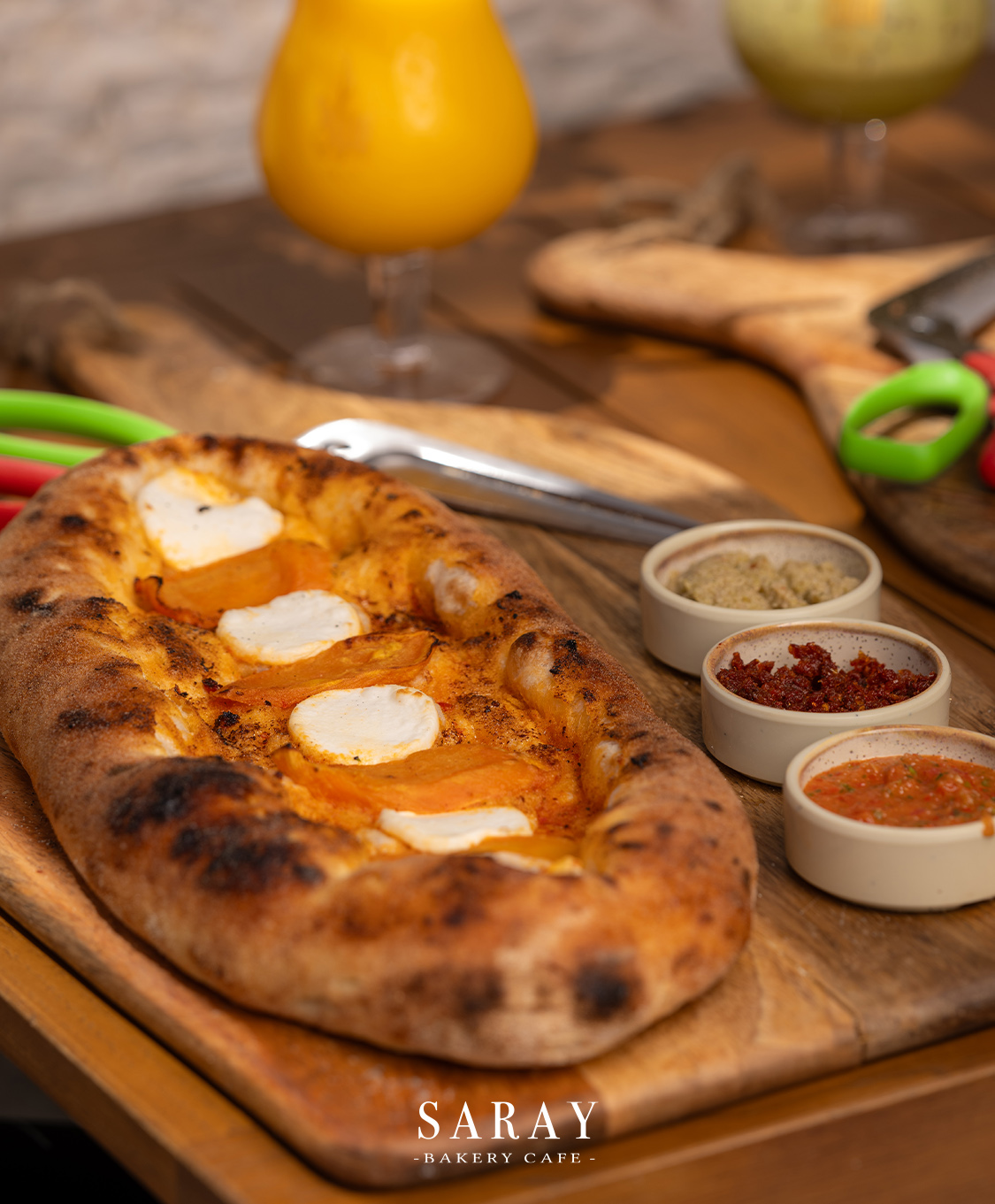 Saray wood-fired flatbread