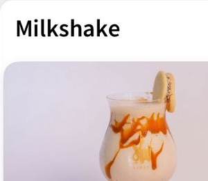 Alfajores Milkshake