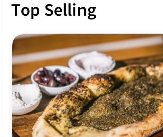 Man'ousheh Focaccia