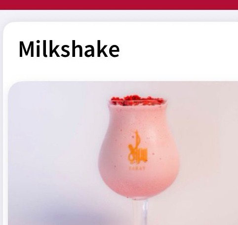 Red Velvet Milkshake
